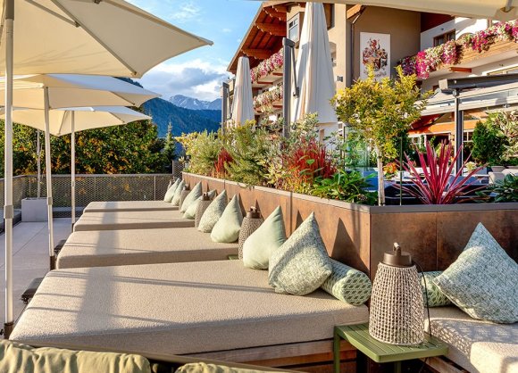 Relaxen auf der Sonnenterrasse