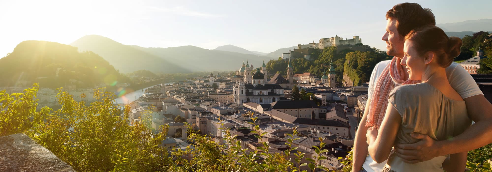 Besuchen Sie die romantische Stadt Salzburg